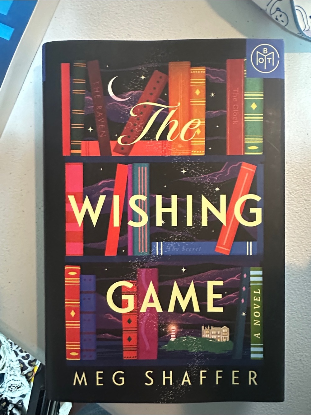 The Wishing Game by Meg Shaffer - Black Cover